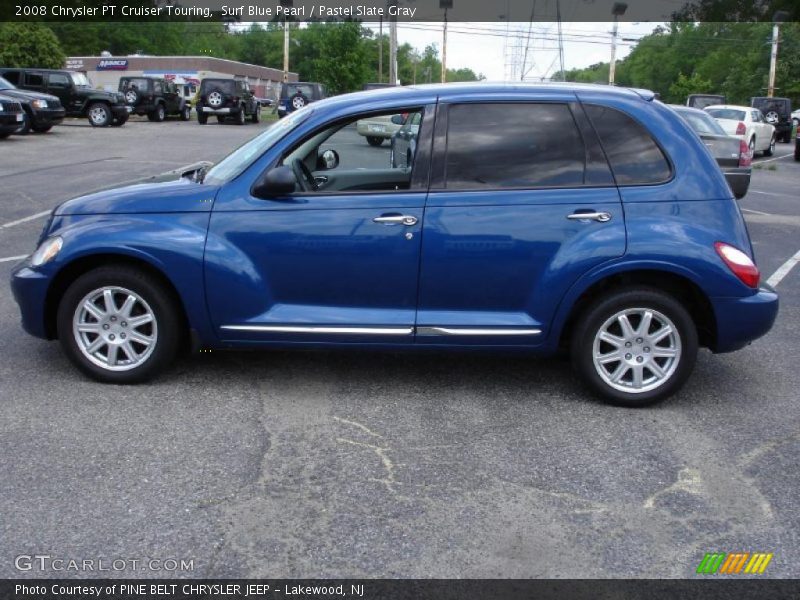 Surf Blue Pearl / Pastel Slate Gray 2008 Chrysler PT Cruiser Touring