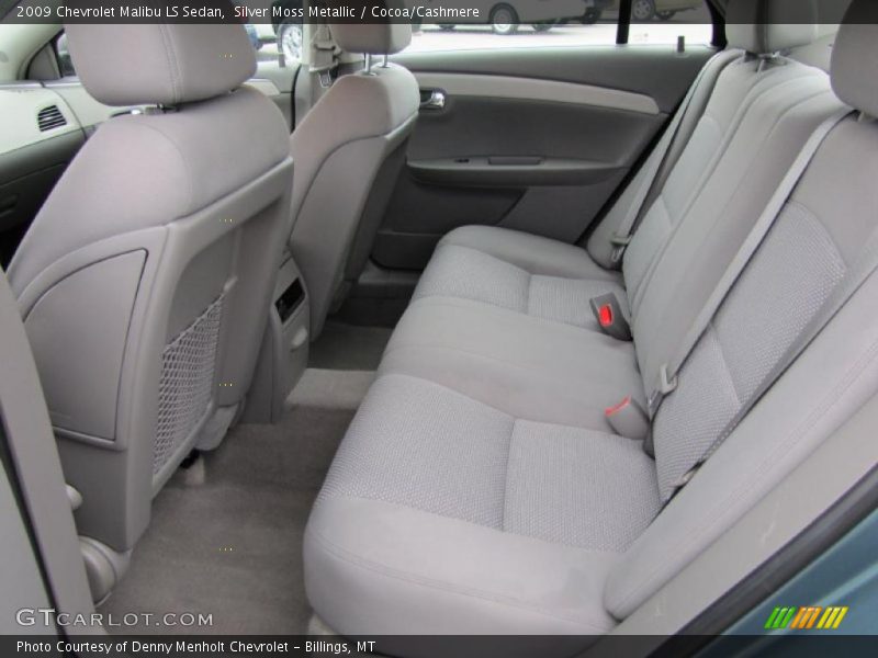 Silver Moss Metallic / Cocoa/Cashmere 2009 Chevrolet Malibu LS Sedan