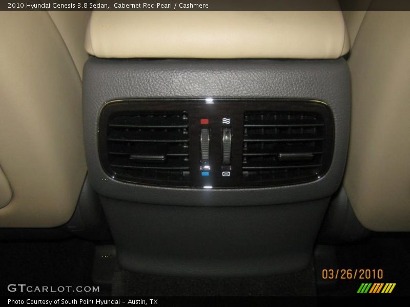 Cabernet Red Pearl / Cashmere 2010 Hyundai Genesis 3.8 Sedan