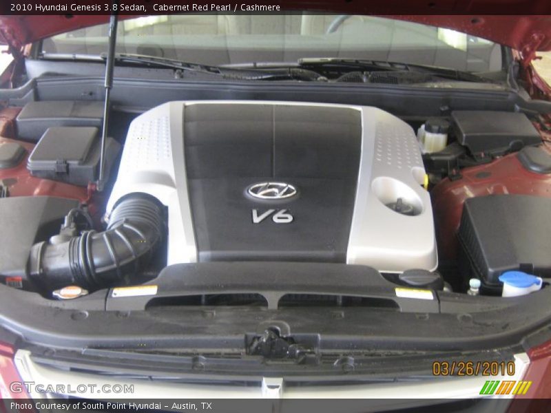 Cabernet Red Pearl / Cashmere 2010 Hyundai Genesis 3.8 Sedan