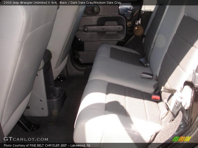 Black / Dark Slate Gray/Medium Slate Gray 2009 Jeep Wrangler Unlimited X 4x4