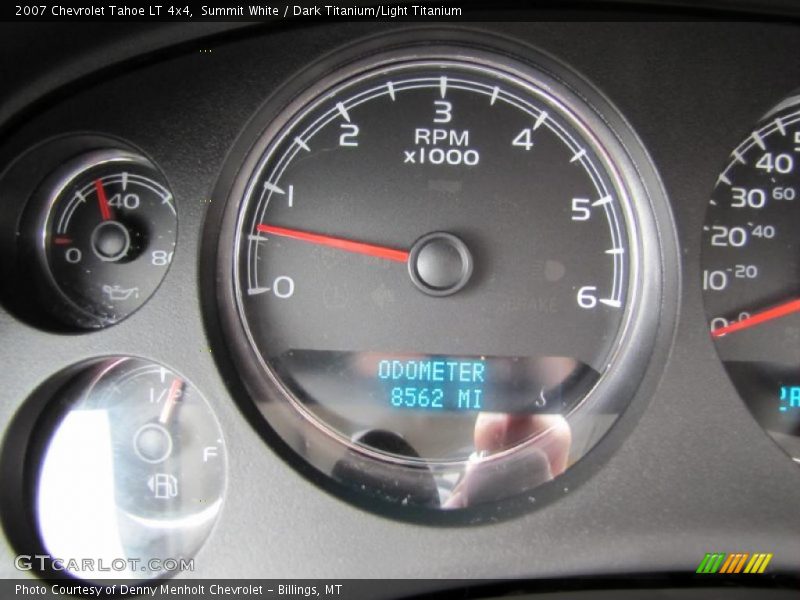 Summit White / Dark Titanium/Light Titanium 2007 Chevrolet Tahoe LT 4x4