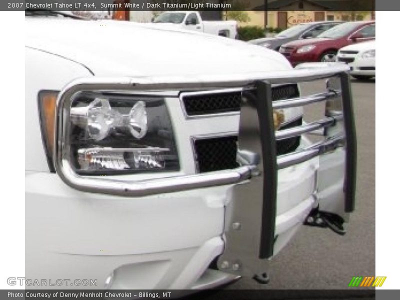 Summit White / Dark Titanium/Light Titanium 2007 Chevrolet Tahoe LT 4x4