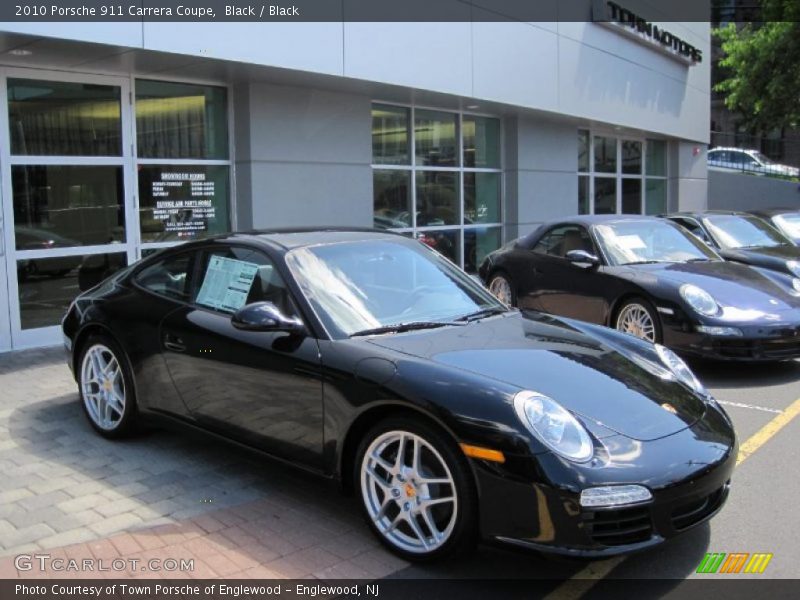 Black / Black 2010 Porsche 911 Carrera Coupe