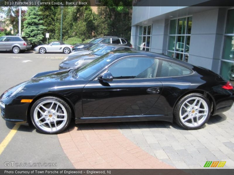 Black / Black 2010 Porsche 911 Carrera Coupe