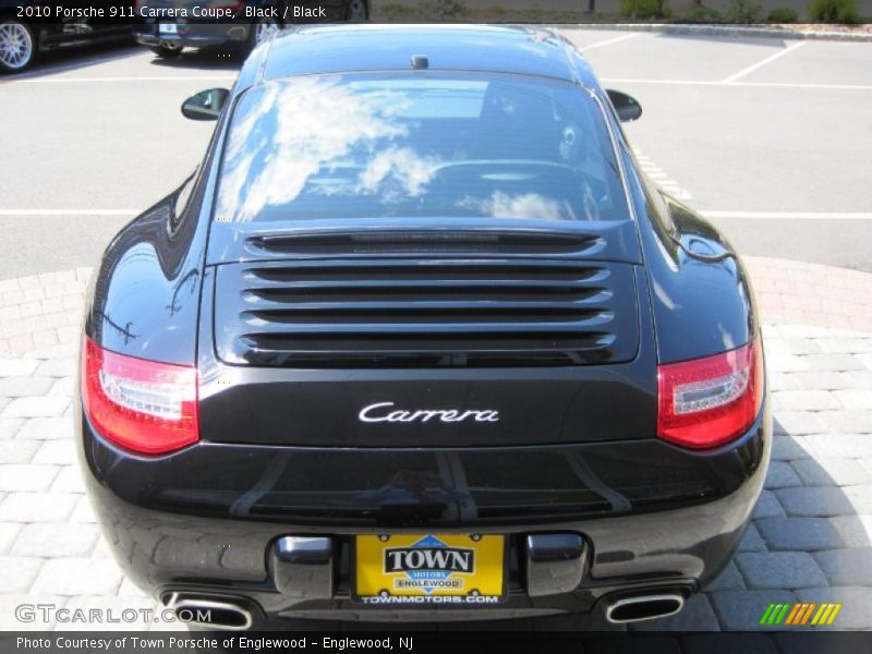 Black / Black 2010 Porsche 911 Carrera Coupe
