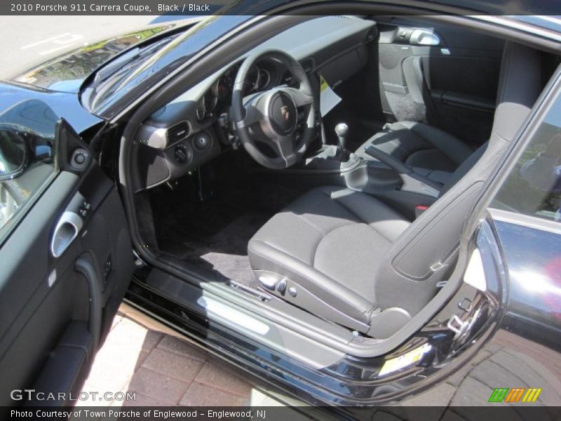 Black / Black 2010 Porsche 911 Carrera Coupe