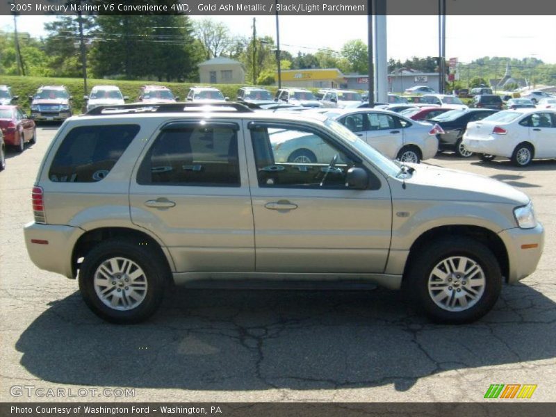 Gold Ash Metallic / Black/Light Parchment 2005 Mercury Mariner V6 Convenience 4WD