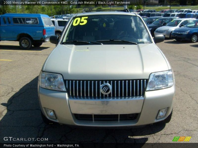 Gold Ash Metallic / Black/Light Parchment 2005 Mercury Mariner V6 Convenience 4WD