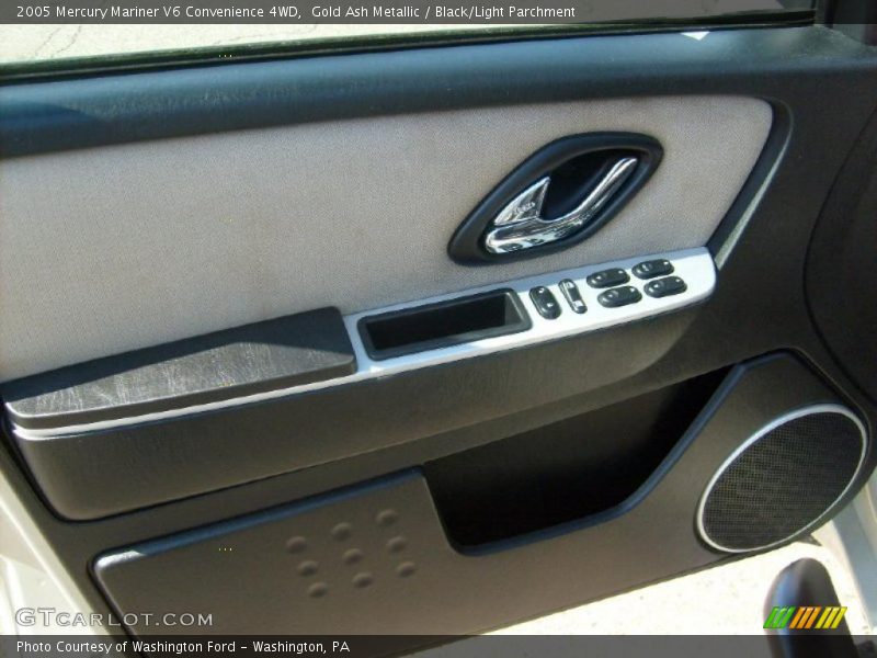 Gold Ash Metallic / Black/Light Parchment 2005 Mercury Mariner V6 Convenience 4WD