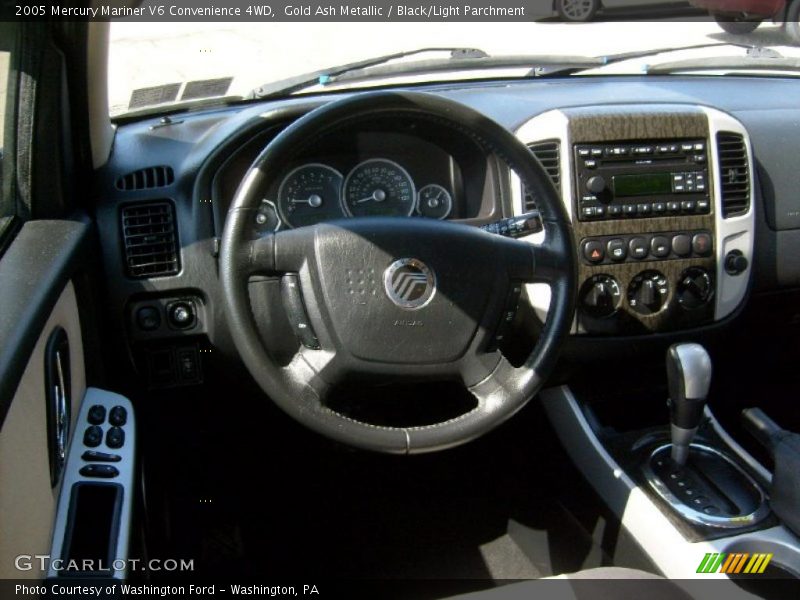 Gold Ash Metallic / Black/Light Parchment 2005 Mercury Mariner V6 Convenience 4WD