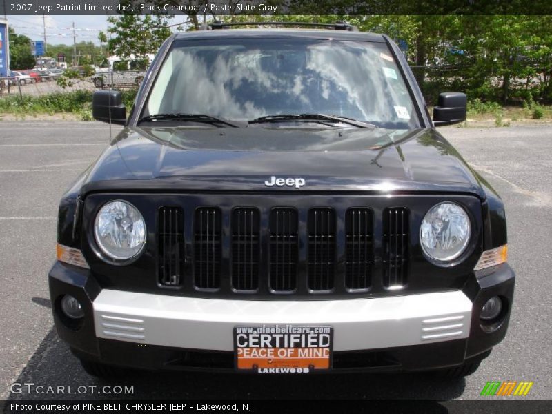 Black Clearcoat / Pastel Slate Gray 2007 Jeep Patriot Limited 4x4