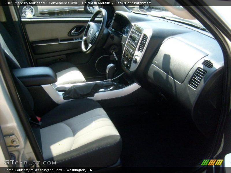 Gold Ash Metallic / Black/Light Parchment 2005 Mercury Mariner V6 Convenience 4WD
