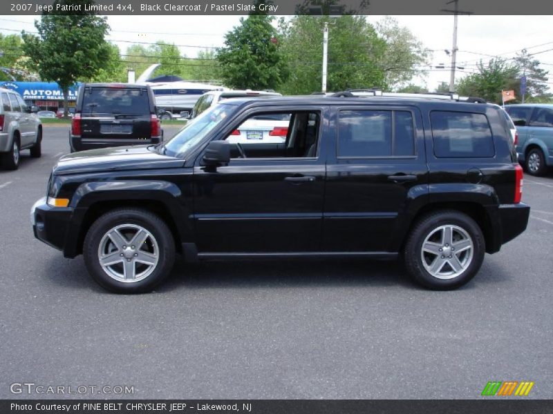 Black Clearcoat / Pastel Slate Gray 2007 Jeep Patriot Limited 4x4
