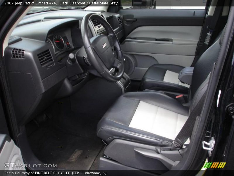 Black Clearcoat / Pastel Slate Gray 2007 Jeep Patriot Limited 4x4