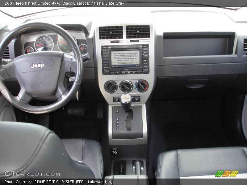 Black Clearcoat / Pastel Slate Gray 2007 Jeep Patriot Limited 4x4