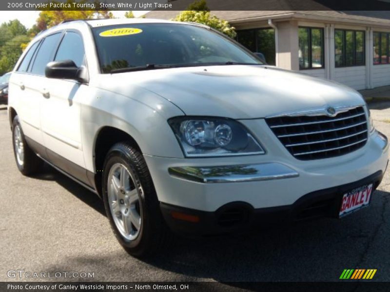 Stone White / Light Taupe 2006 Chrysler Pacifica Touring