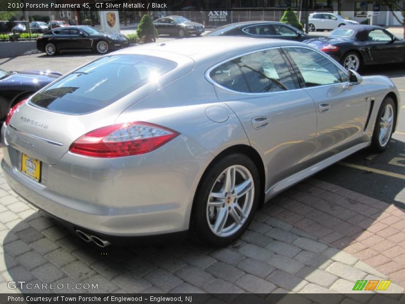 GT Silver Metallic / Black 2010 Porsche Panamera 4S