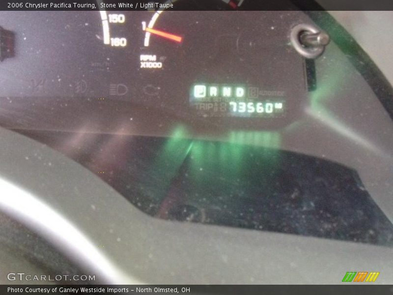 Stone White / Light Taupe 2006 Chrysler Pacifica Touring