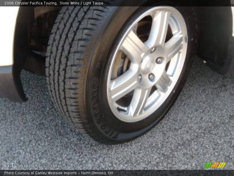 Stone White / Light Taupe 2006 Chrysler Pacifica Touring