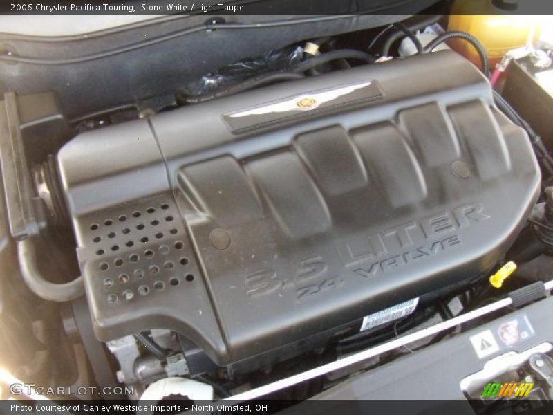 Stone White / Light Taupe 2006 Chrysler Pacifica Touring