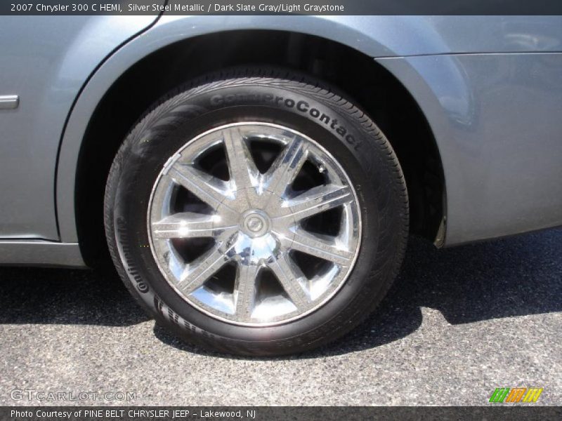 Silver Steel Metallic / Dark Slate Gray/Light Graystone 2007 Chrysler 300 C HEMI