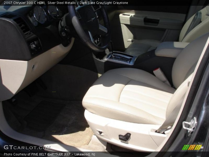 Silver Steel Metallic / Dark Slate Gray/Light Graystone 2007 Chrysler 300 C HEMI