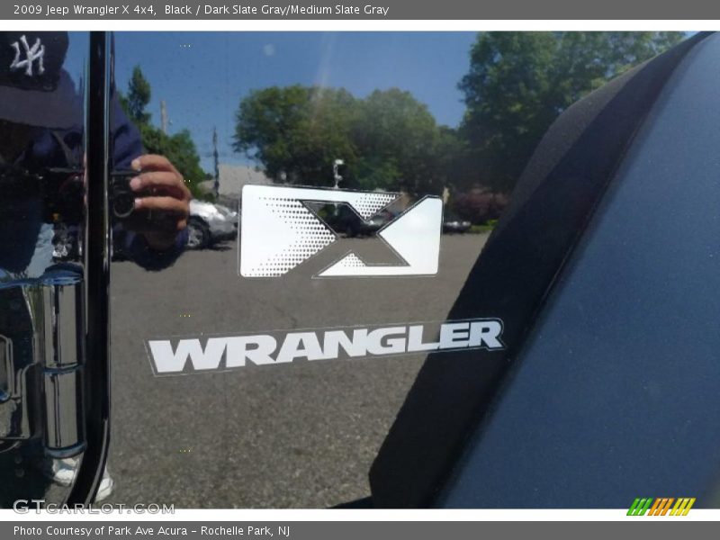 Black / Dark Slate Gray/Medium Slate Gray 2009 Jeep Wrangler X 4x4