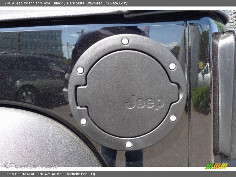 Black / Dark Slate Gray/Medium Slate Gray 2009 Jeep Wrangler X 4x4