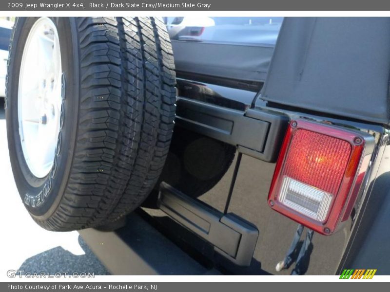 Black / Dark Slate Gray/Medium Slate Gray 2009 Jeep Wrangler X 4x4