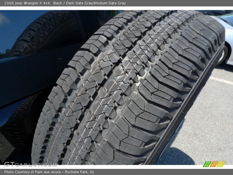 Black / Dark Slate Gray/Medium Slate Gray 2009 Jeep Wrangler X 4x4