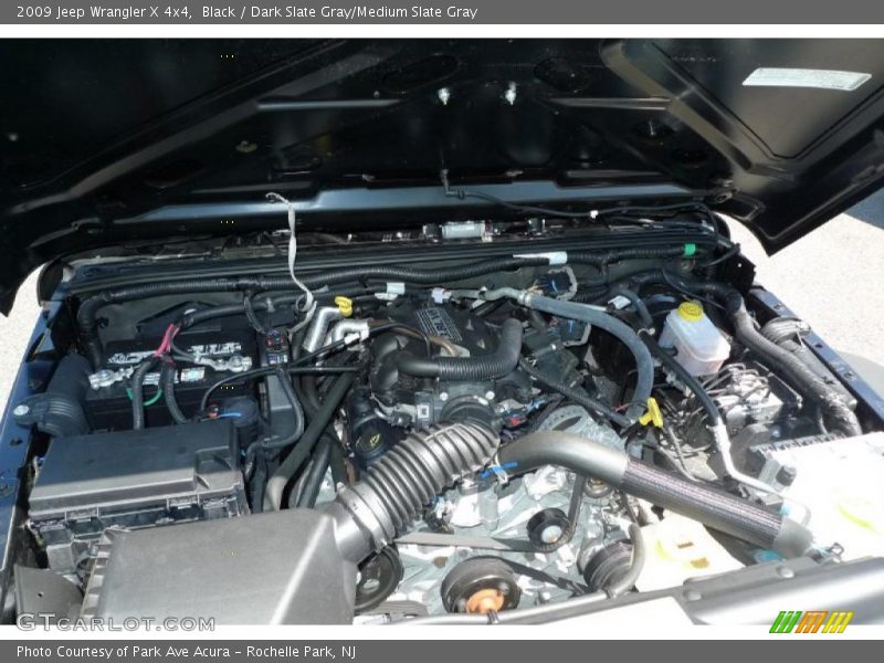 Black / Dark Slate Gray/Medium Slate Gray 2009 Jeep Wrangler X 4x4