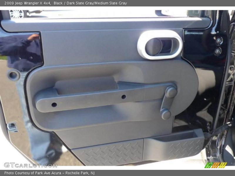 Black / Dark Slate Gray/Medium Slate Gray 2009 Jeep Wrangler X 4x4