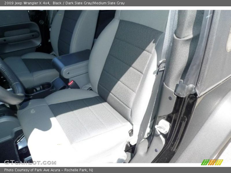 Black / Dark Slate Gray/Medium Slate Gray 2009 Jeep Wrangler X 4x4