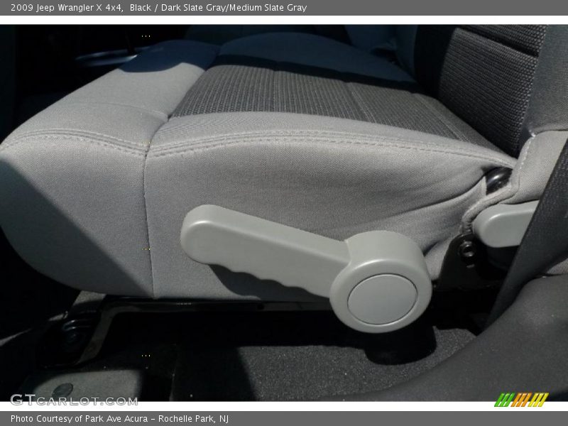 Black / Dark Slate Gray/Medium Slate Gray 2009 Jeep Wrangler X 4x4