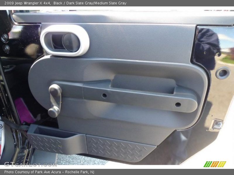 Black / Dark Slate Gray/Medium Slate Gray 2009 Jeep Wrangler X 4x4