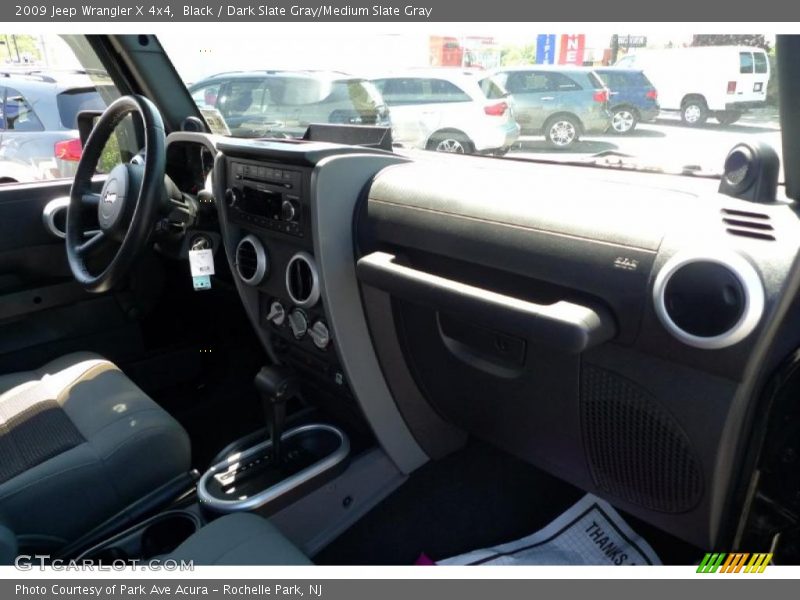 Black / Dark Slate Gray/Medium Slate Gray 2009 Jeep Wrangler X 4x4