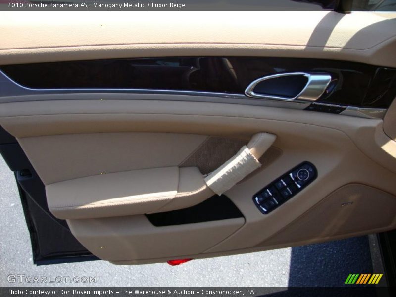 Mahogany Metallic / Luxor Beige 2010 Porsche Panamera 4S