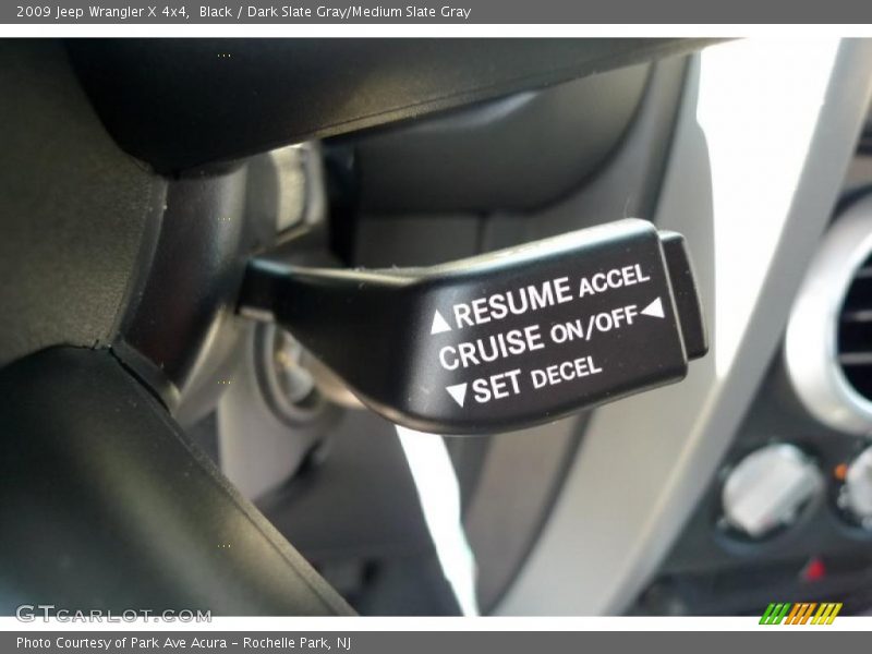 Black / Dark Slate Gray/Medium Slate Gray 2009 Jeep Wrangler X 4x4