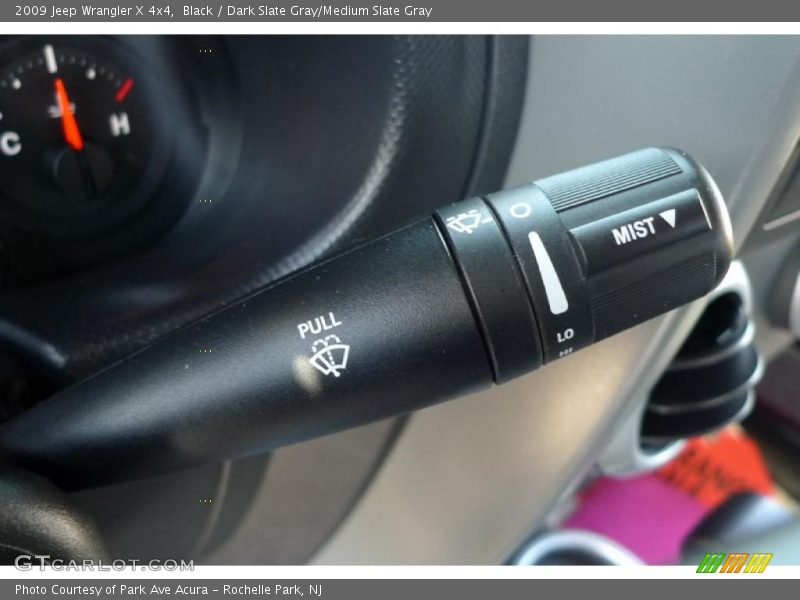 Black / Dark Slate Gray/Medium Slate Gray 2009 Jeep Wrangler X 4x4