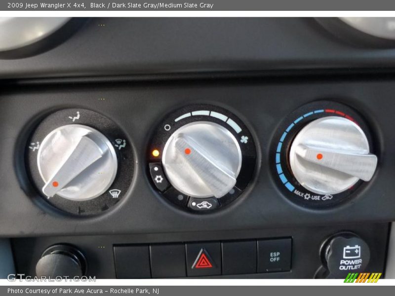 Black / Dark Slate Gray/Medium Slate Gray 2009 Jeep Wrangler X 4x4