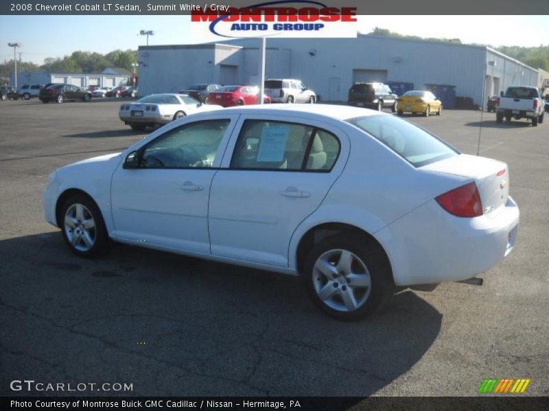 Summit White / Gray 2008 Chevrolet Cobalt LT Sedan