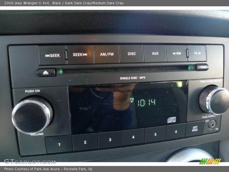 Black / Dark Slate Gray/Medium Slate Gray 2009 Jeep Wrangler X 4x4