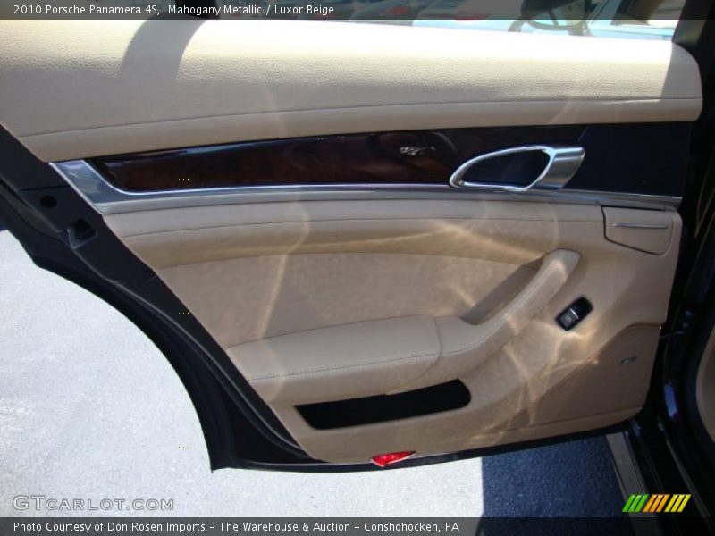 Mahogany Metallic / Luxor Beige 2010 Porsche Panamera 4S