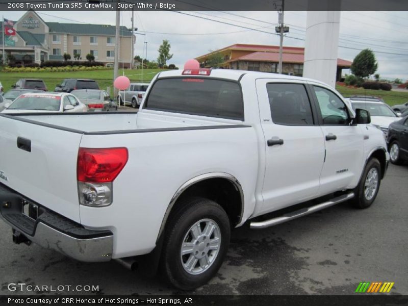Super White / Beige 2008 Toyota Tundra SR5 CrewMax