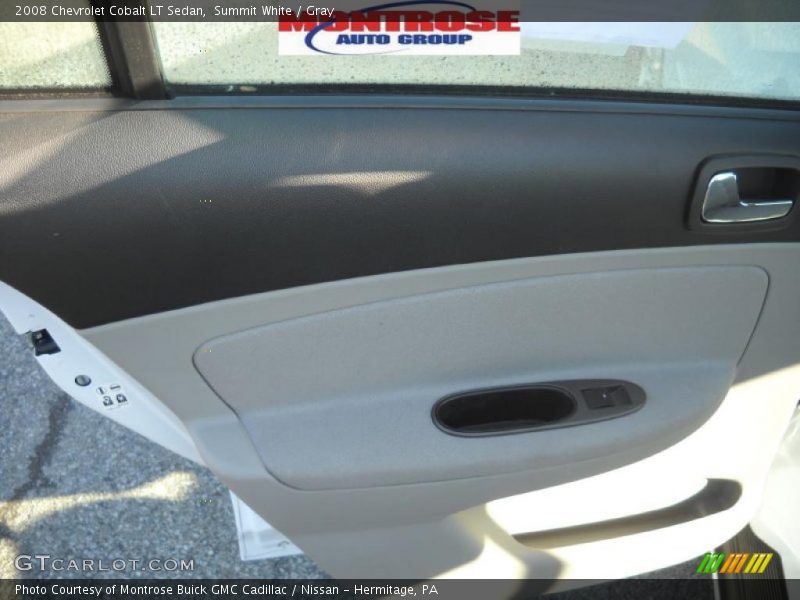 Summit White / Gray 2008 Chevrolet Cobalt LT Sedan