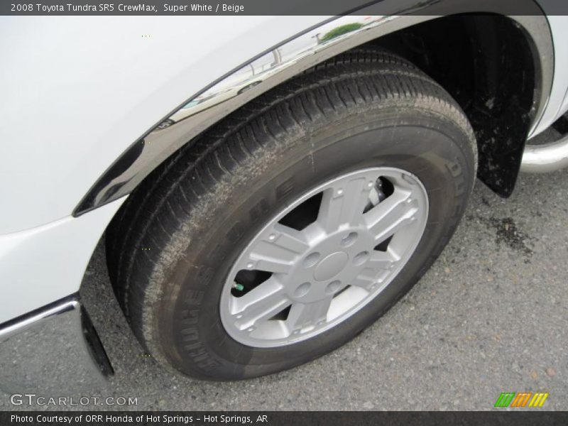 Super White / Beige 2008 Toyota Tundra SR5 CrewMax