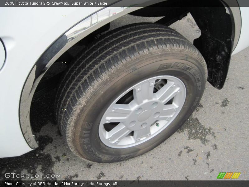 Super White / Beige 2008 Toyota Tundra SR5 CrewMax