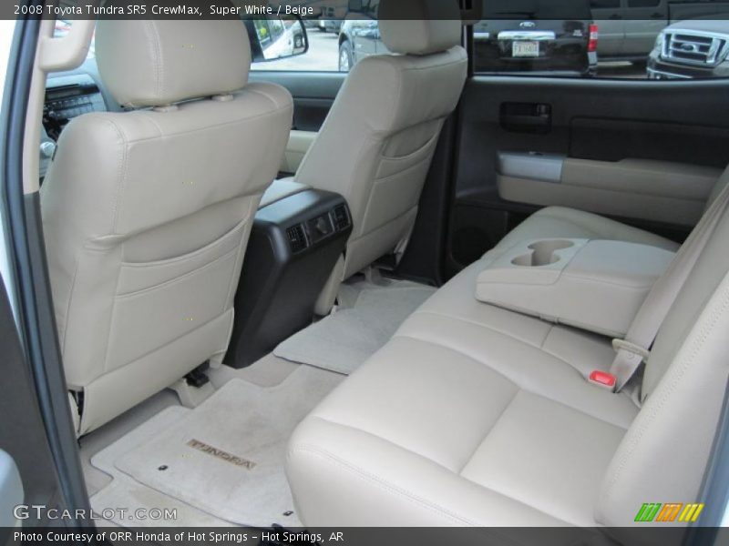 Super White / Beige 2008 Toyota Tundra SR5 CrewMax
