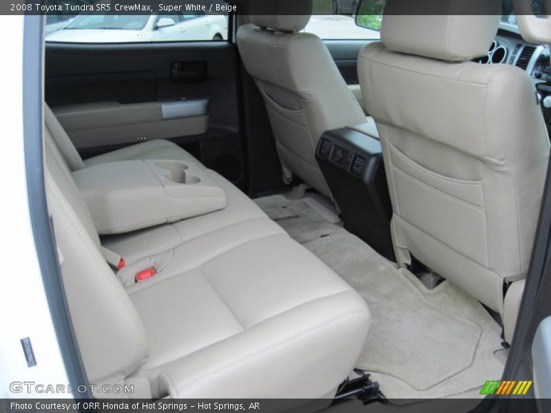 Super White / Beige 2008 Toyota Tundra SR5 CrewMax